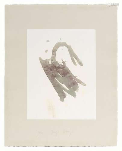 Joseph Beuys (Kleve 1921 - Düsseldorf 1986). Swan.