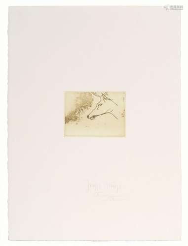 Joseph Beuys (Kleve 1921 - Düsseldorf 1986). Stag's Head.