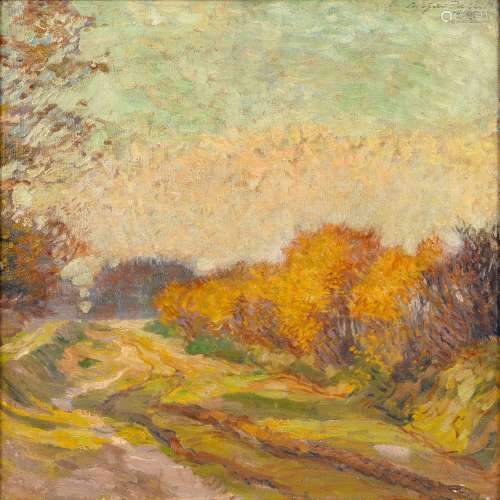 Arthur Illies (Hamburg 1870 - Lüneburg 1952). Autumn.