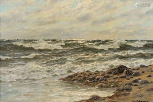 Patrick von Kalckreuth (Kiel 1898 - Starnberg 1970). Waves o...