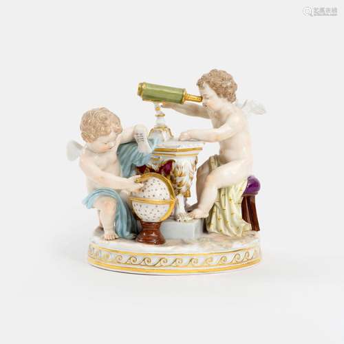 Michel Victor  (Versailles 1736 - Dresden 1799). An Allegory...