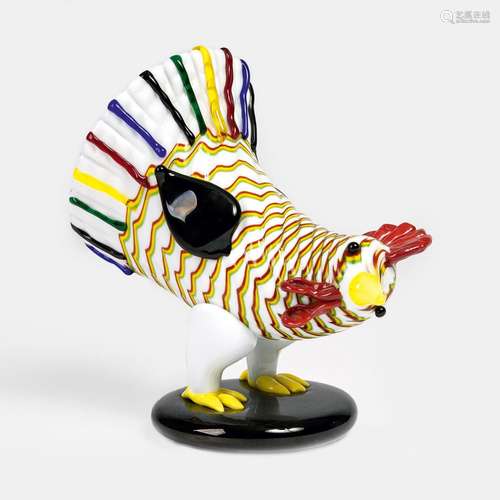 Fulvio Bianconi (Padua 1915 - Mailand 1996). Gallina ''in ve...