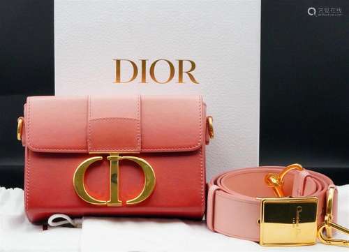 Dior Ltd Ed Pink Gradient 30 Montaigne Box Bag