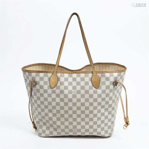 Louis Vuitton Damier Azur Canvas Neverfull MM