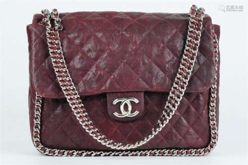 Chanel Quilted Calfskin Timeless Chain Around Maxi