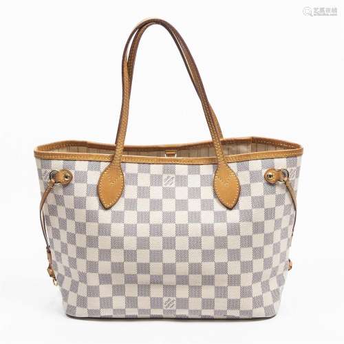 Louis Vuitton Damier Azur Canvas Neverfull PM