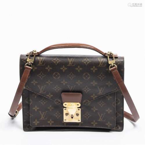 Louis Vuitton Monogram Canvas Monceau Shoulder Bag