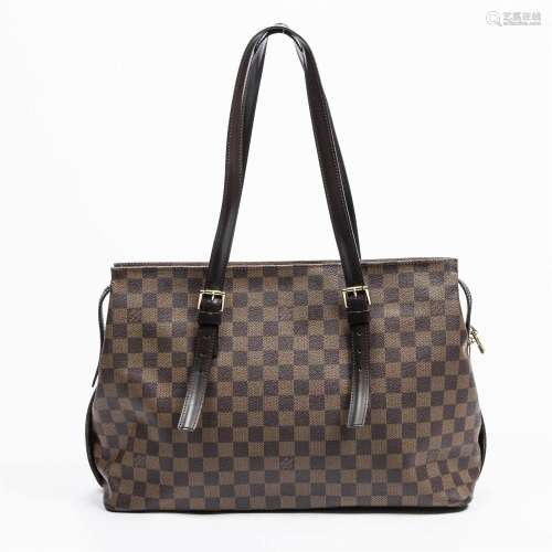 Louis Vuitton Damier Ebene Chelsea Shoulder Bag