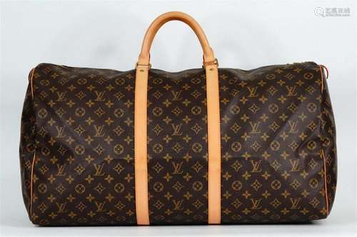 Louis Vuitton Monogram Canvas Keepall 60 Duffel