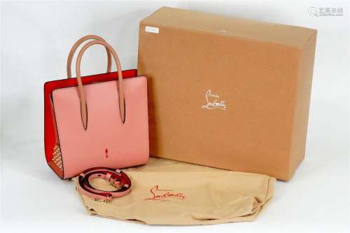 Christian Louboutin Pink Small Paloma Shoulder Bag