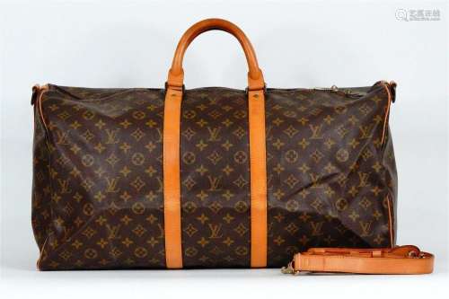 Louis Vuitton Monogram Canvas Keepall Bandouliere 55