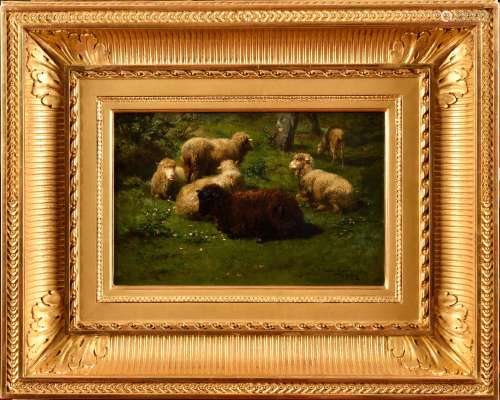 Rosa BONHEUR (1822-1899)<br />
Les mouton