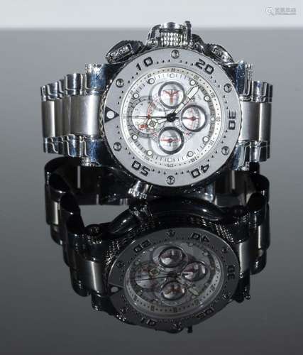 AQUANAUTIC<br />
Montre Chronographe en acier, modèle "...