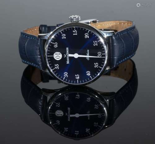 MEISTERSINGER<br />
Montre en acier, modèle "Salthora&q...