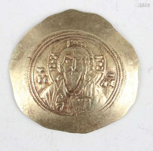 A Byzantine Empire Michael VII Ducas gold electrum histameno...