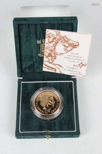 An Elizabeth II Royal Mint gold proof Brilliant Uncirculated...