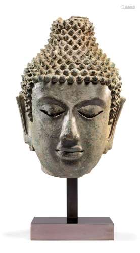 TÊTE DE BUDDHA.Thaïlande