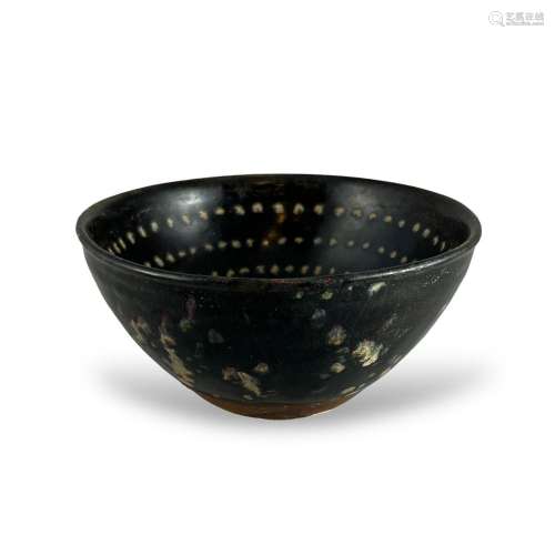 A Jizhou style Blackware Teabowl仿吉州窑 黑釉茶碗