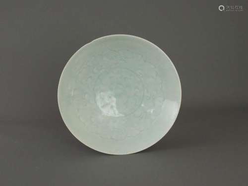 A Qingbai Bowl carved with Waves, Southern Song dynasty南宋 ...