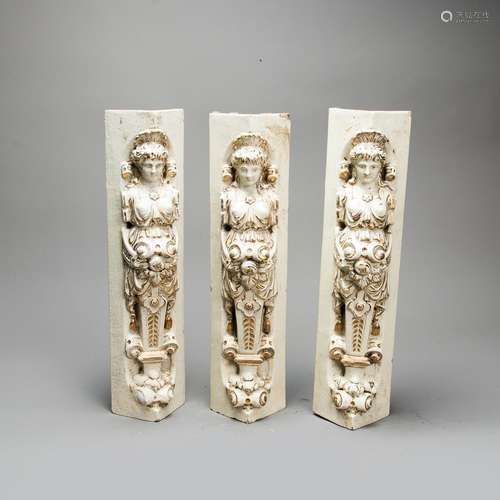 Three Ceramic Pillars