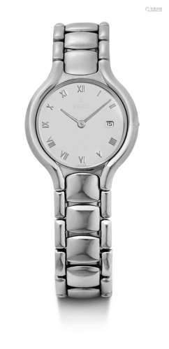 Ebel, élégante montre Beluga pour femme.Or blanc 750.D 31,5 ...