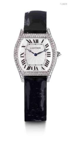 Cartier, très séduisante et grande tortue en diamants, 2000....