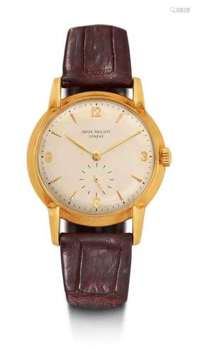 Patek Philippe, très rare et exceptionnelle Calatrava, env. ...