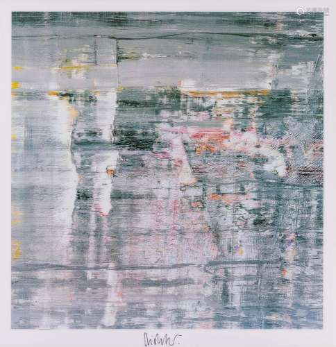 Gerhard Richter Cage 5 Abstract Painting