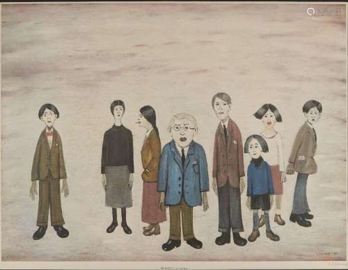 Laurence Stephen Lowry RBA RA, <br />
British 1887-1976, <br...