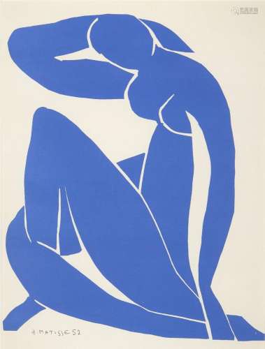 Henri Matisse, <br />
French 1869–1954, <br />
<br />
Nu Ble...