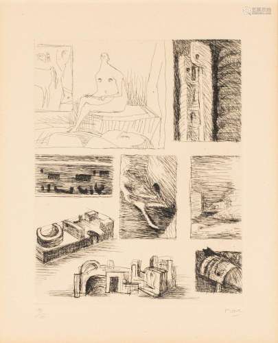 Henry Moore OM CH FBA, <br />
British 1898-1986, <br />
<br ...
