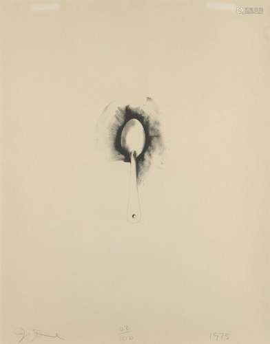 Jim Dine, <br />
American b.1935- <br />
<br />
Spoon, from ...