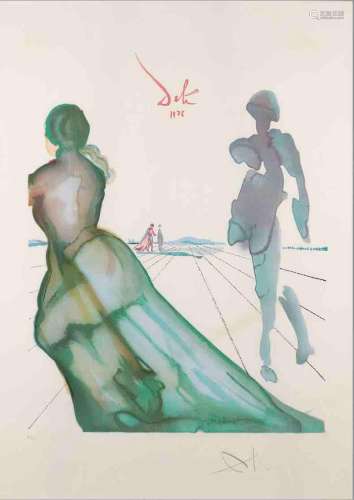 Salvador Dali,Spanish 1904-1989,La deese de Cythere from the...