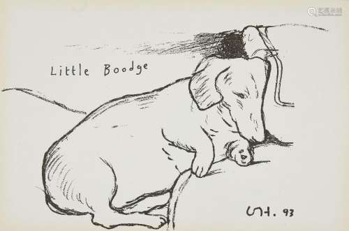 David Hockney OM CH RA, <br />
British b. 1937- <br />
<br /...