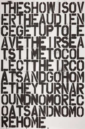 Christopher Wool, <br />
American b. 1955- <br />
<br />
Unt...