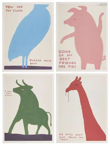 David Shrigley OBE, <br />
British b. 1968- <br />
<br />
An...