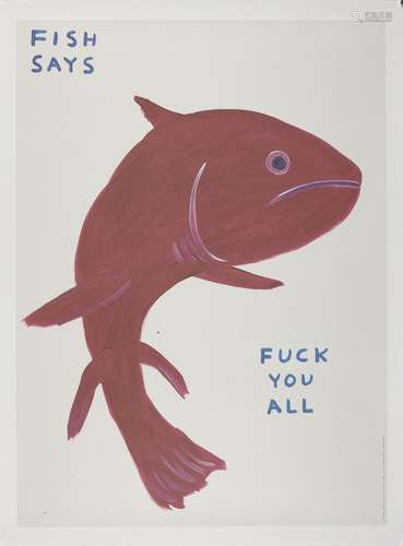 David Shrigley OBE, <br />
British b. 1968- <br />
<br />
Fi...