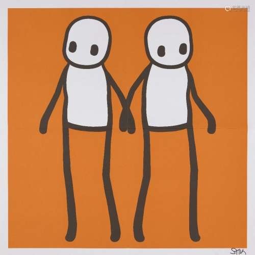 Stik, <br />
British b. 1979- <br />
<br />
Hackney Holding ...