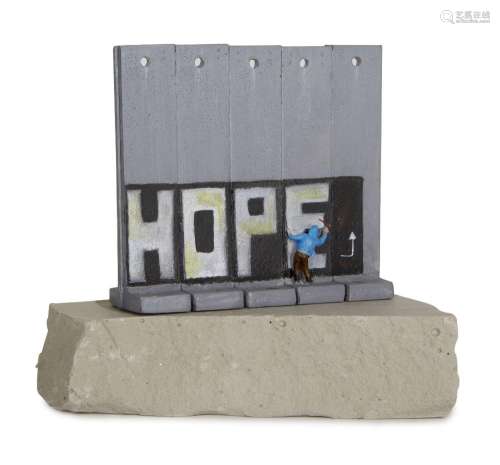 Banksy, <br />
British b. 1974- <br />
<br />
Wall Sculpture...