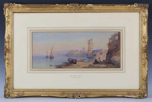 Thomas Leeson Rowbotham - 'Bay of Salerno' and 'Capri, Bay o...