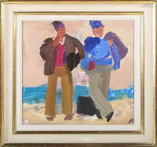 Julian Bailey - 'Two Actors on the Beach', early 21st centur...