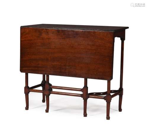 A GEORGE III MAHOGANY 'SPIDERLEG' TABLE, LATE 18TH CENTURY