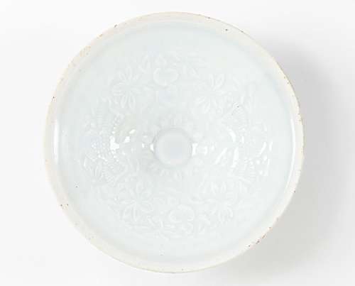 A 'Qingbai' moulded 'double phoenix' bowl