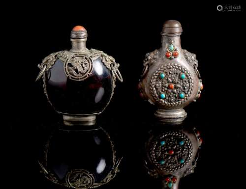 Two snuff bottles