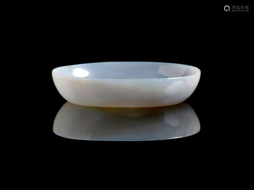 An oval agate washer