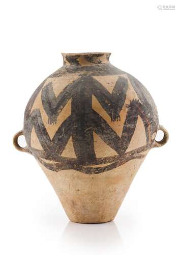 A painted pottery Machang jar