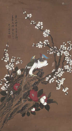 1669～1732 蒋廷锡 花卉 立轴 纸本设色