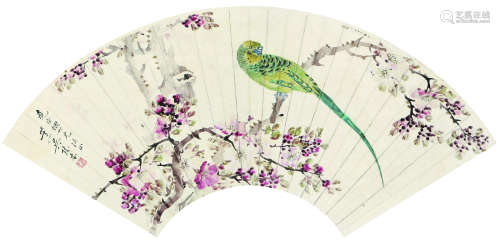 1869～1938 吴树本 花鸟 镜心 纸本设色