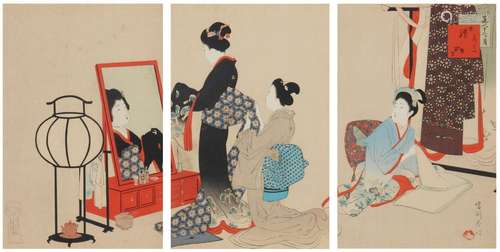 Miyagawa Shuntei (1873-1914) Miyagawa Shuntei, (1873-1914), ...