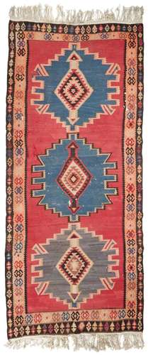 A Kilim runner